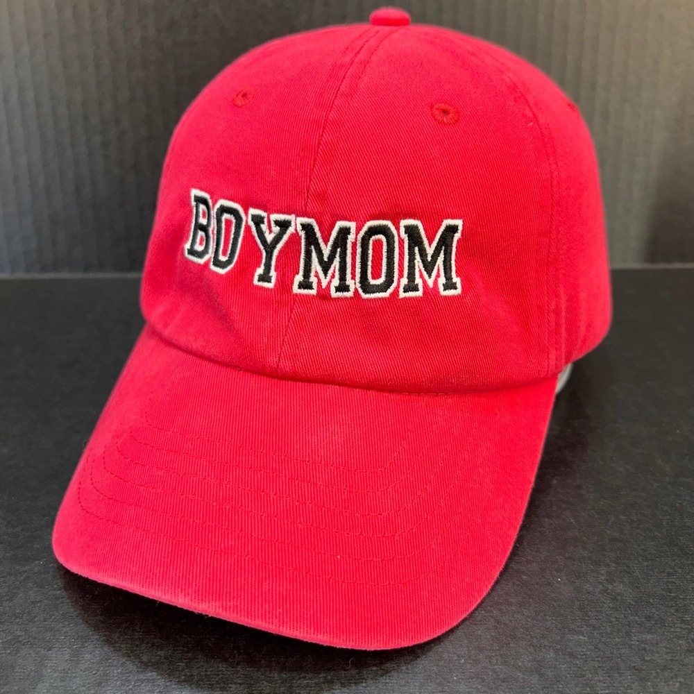 BOYMOM Women Red KC Caps Baseball Hat Adjustable Embroidered OSFM 1576